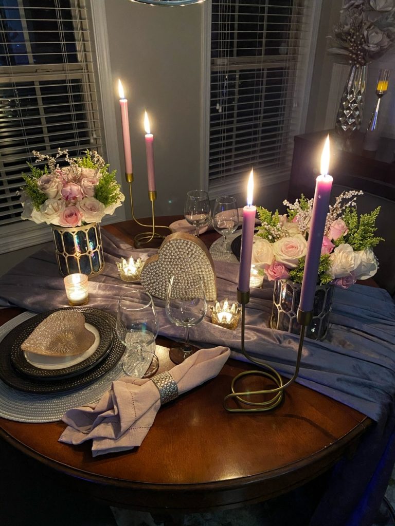 Valentine's Day Dinner Table Inspiration 